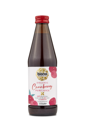 Băuturi, Sucuri, Înlocuitor Cafea, Kombucha - Suc de merișoare pur bio 330 ml Biona