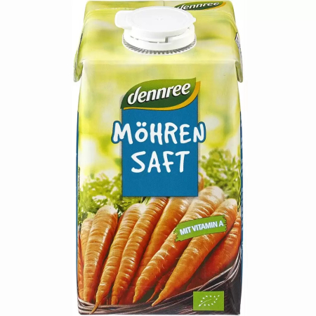 Băuturi - Suc de morcovi bio 500 ml Dennree