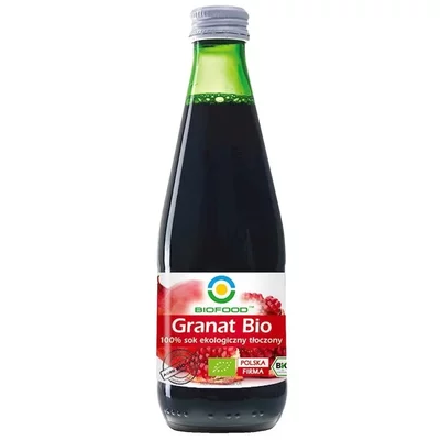 Băuturi, Sucuri, Înlocuitor Cafea, Kombucha - Suc de rodie bio 300 ml Biofood