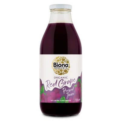 Băuturi, Sucuri, Înlocuitor Cafea, Kombucha - Suc de struguri roșii bio 750 ml Biona