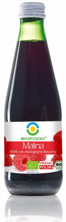 Băuturi, Sucuri, Înlocuitor Cafea, Kombucha - Suc de zmeură bio 300 ml Biofood