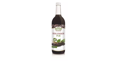 Băuturi - Suc din fructe de soc pur 750 ml Retter