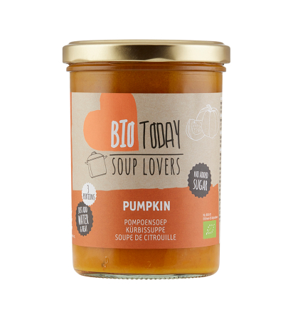 Ready To Eat, Semipreparate, Culturi - Supă cremă de dovleac bio 400 ml Bio Today