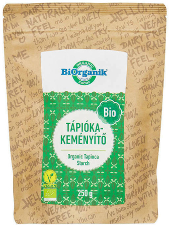 Zahăr, Sare, Îndulcitori, Agenți de Îngroșare - Tapioca amidon bio 250 g Biorganik
