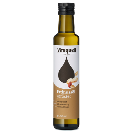 Ulei, Tahini, Oțet - Ulei de arahide 250 ml Vitaquell