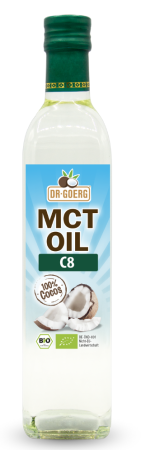 Ulei, Tahini, Oțet - Ulei de cocos MCT C8 bio 500 ml Dr. Goerg