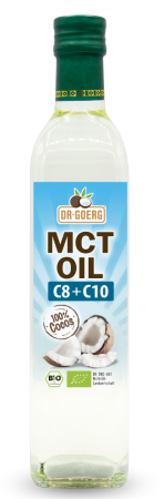 Ulei, Tahini, Oțet - Ulei de cocos MCT C8 + C10 bio 500 ml Dr. Goerg