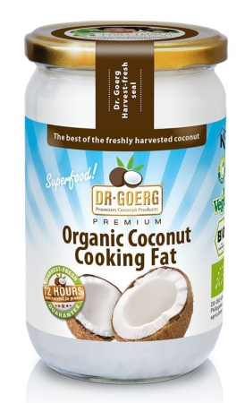 Ulei, Tahini, Oțet - Ulei de cocos premium dezodorizat pentru gătit bio 200 ml Dr. Goerg