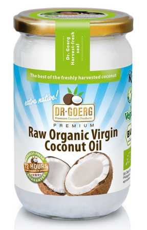 Ulei, Tahini, Oțet - Ulei de cocos premium presat la rece, bio, 200 ml, Dr. Goerg