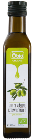 Măsline și Ulei de Măsline - Ulei de măsline extravirgin bio 250 ml Obio