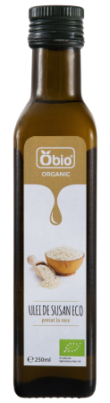 Ulei, Tahini, Oțet - Ulei de susan bio 250 ml Obio