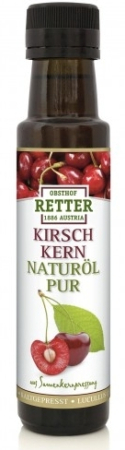 Ulei, Tahini, Oțet - Ulei din sâmburi de cireșe presat la rece 100 ml Retter