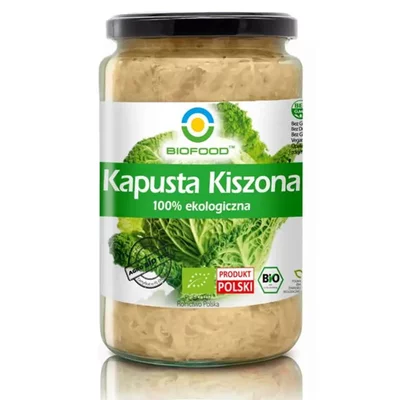 Conserve - Varză lactofermentată bio 700g Biofood