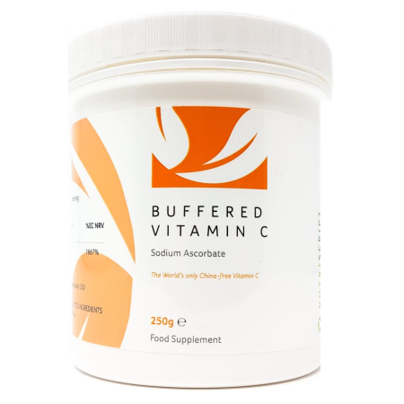 Suplimente Certificate IBA si MS - Vitamina C alcalină pulbere 250g Nutriscript