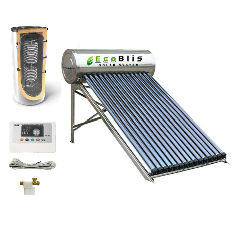 Panouri Solare cu Serpentina - Panou Solar Presurizat cu Serpentina 120L ECOBLIS