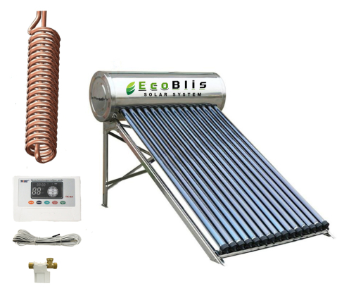 Panouri Solare cu Serpentina - Panou Solar Presurizat cu Serpentina 120L ECOBLIS