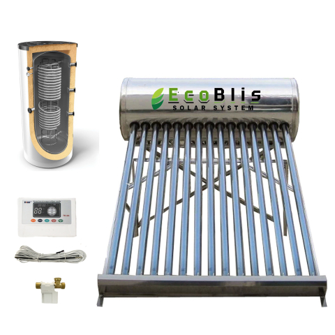 Panouri Solare cu Serpentina - Panou Solar Presurizat cu Serpentina 150L ECOBLIS