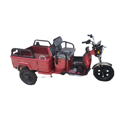 Triciclu Electric cu Bena sau 2 locuri 800W Visiniu [1]