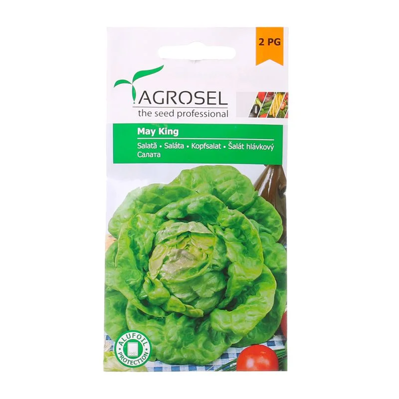 Seminte Salata May King Agrosel Timpuriu Verde Deschis [1]