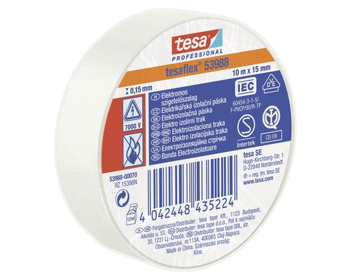 Banda Electroizolatoare Tesa 15mm x 10m Alba [3]