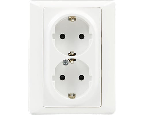 Priza Dubla Impamantare Legrand Valena Life Alba Rama [2]