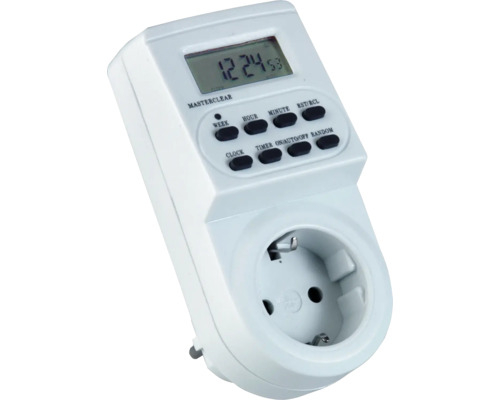 Priza Programabila Digital 3500W LCD Alb [1]