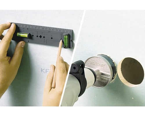 Sablon Marcaje Wolfcraft 50x185 mm Doze Electrice [3]