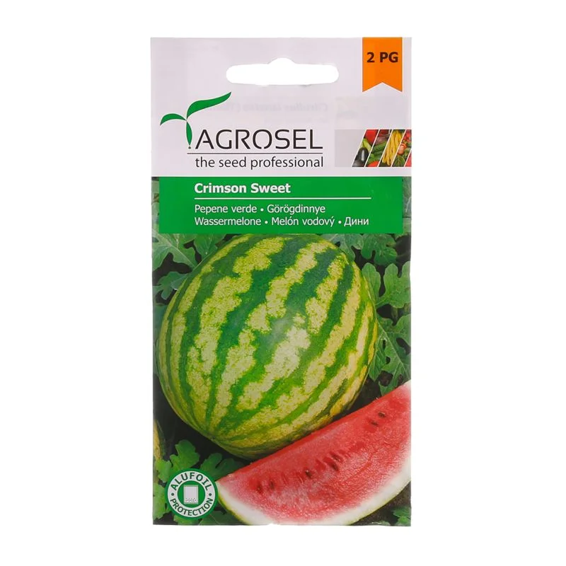 Seminte de pepeni verzi - Seminte pepene verde Crimson Sweet Agrosel