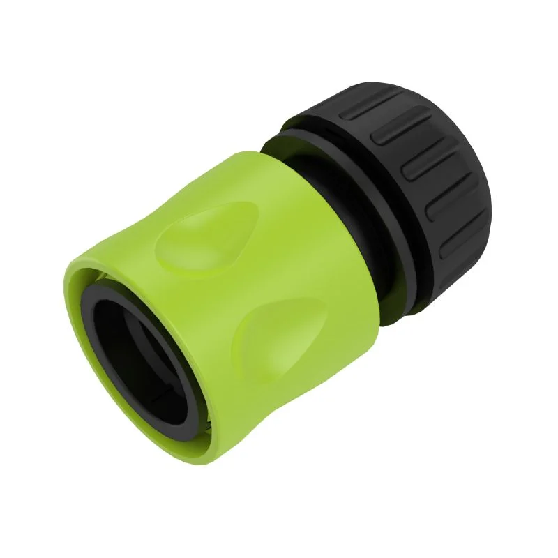 Aspersie si Microaspersie - Conector Furtun Rapid cu STOP - Cuplaj 1/2"-5/8"