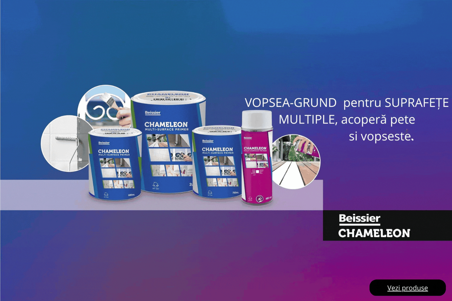 VOPSEA GRUND pentru SUPRAFETE MULTIPLE