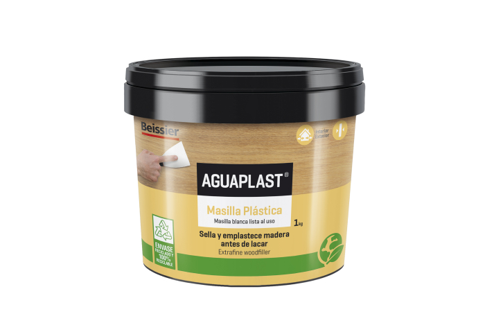 AGUAPLAST CHIT DE LEMN cu granulație fină alb [3]