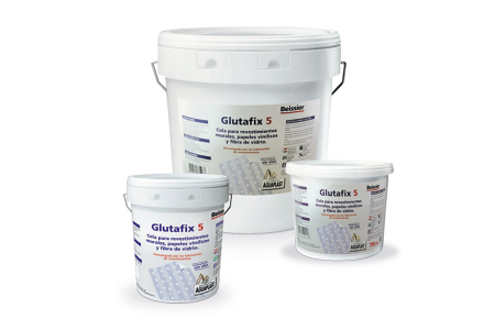 Gleturi pentru pereti din zidarie si rigips - Adeziv profesional GLUTAFIX 5 pentru Tapet si Fibra