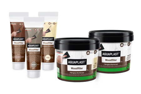 Chit si adezivi pentru lemn - AGUAPLAST CHIT DE LEMN cu fibră de sticlă 125ml. Diverse nuanțe