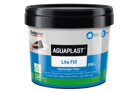Gleturi pentru pereti din zidarie si rigips - AGUAPLAST LITE FILL Glet cu densitate scăzută, pentru găuri din pereți și tavane gata preparat