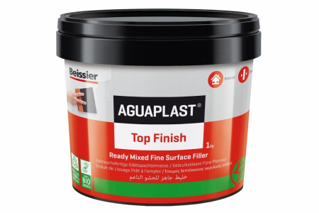 Gleturi pentru pereti din zidarie si rigips - AGUAPLAST TOP FINISH Glet interior de finisare gata prep.1kg