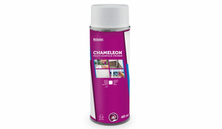 Vopsele pe bază de diluant - CHAMELEON SPRAY ALB grund multiaderent si vopsea antipete 400ml pe baza de diluant