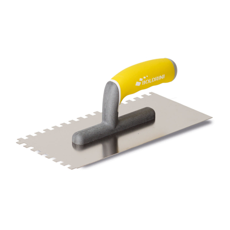 Gletiere - Gletiera profesionale de inox pentru adeziv gresie si faianta dinti de 10/8/6 mm