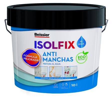 ISOLFIX Vopsea ecologică pe baza de apa ALBA pentru acoperirea petelor [2]