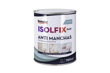 ISOLFIX PLUS Vopsea tixotropica pe baza de diluant pentru acoperirea petelor [1]