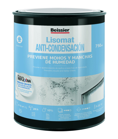 Amorse fixatoare grunduri si vopsele pe bază de apă - LISOMAT ANTI CONDENS Vopsea reflexivă cu proprietăți de izolare termică
