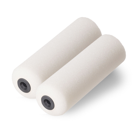 Role si trafaleti - Set 2 role mini de burete  pentru vopsele si lacuri pe baza de apa 5/10 cm