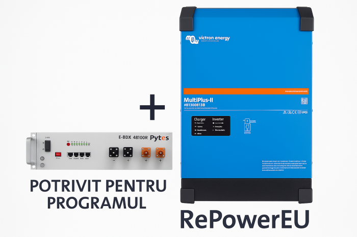 Victron MultiPlus-II 5000VA + Baterie Pytes 5.12 kWh – Pachet Fotovoltaic RePowerEU [1]
