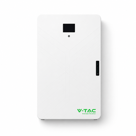 Acumulator V-TAC 14.33kWh Alb SLIM IP20 >8000 Cicluri Garantie 10 Ani [5]