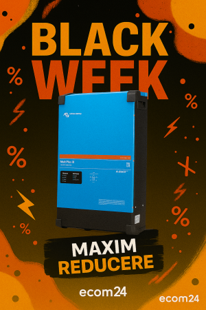 BLACK WEEK - Invertor cu charger 48V 15000VA Victron Energy MultiPlus-II 48/15000/200-100