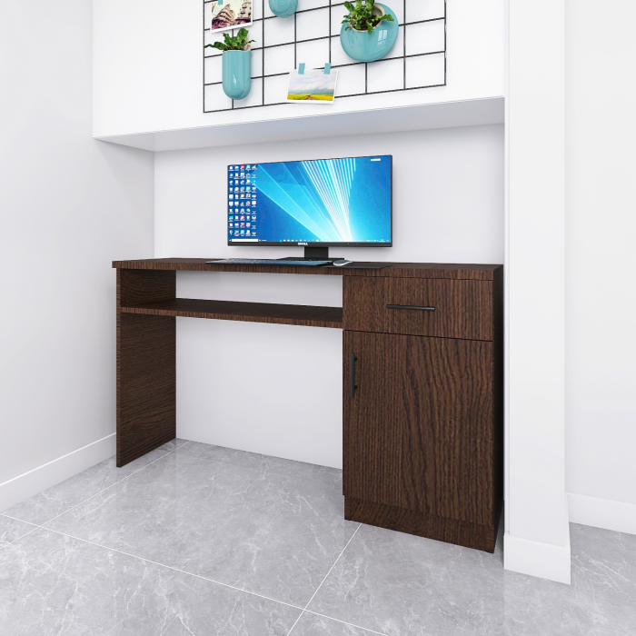 Birou L120 x H80 x A60 cm, Culoare Wenge, Pal 18mm [2]