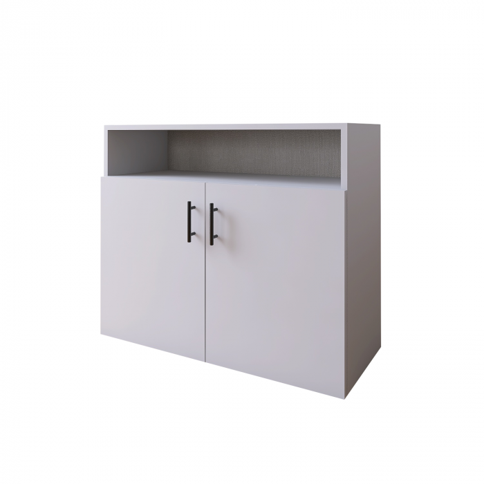 Comoda Ana H70 x A40 x L70 cm, Culoare Alb, Pal 18mm [2]