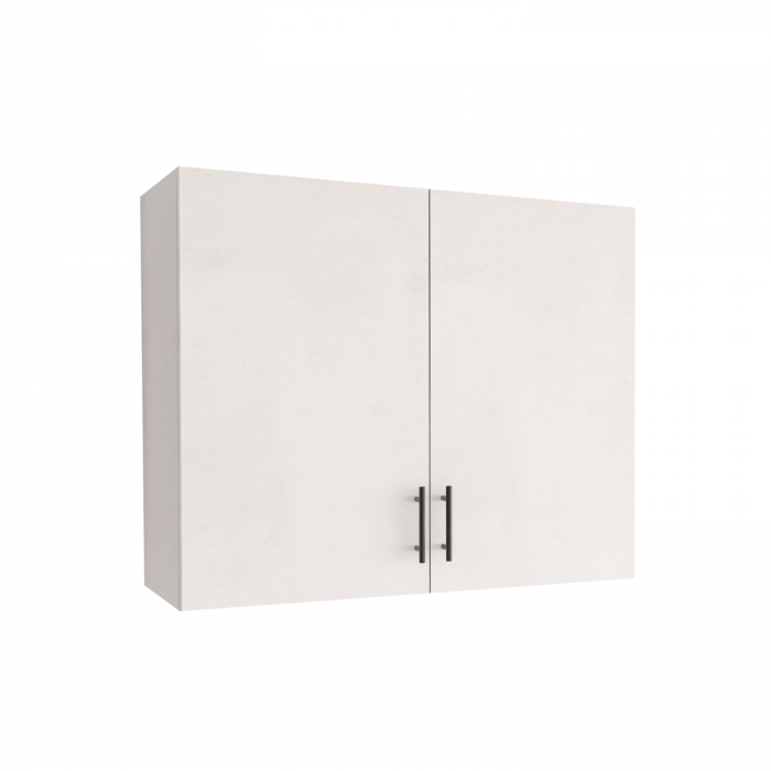 Corp bucatarie suspendat L80 x A30 x H60 cm, 2 usi, PAL 18mm, Culoare Alb [1]