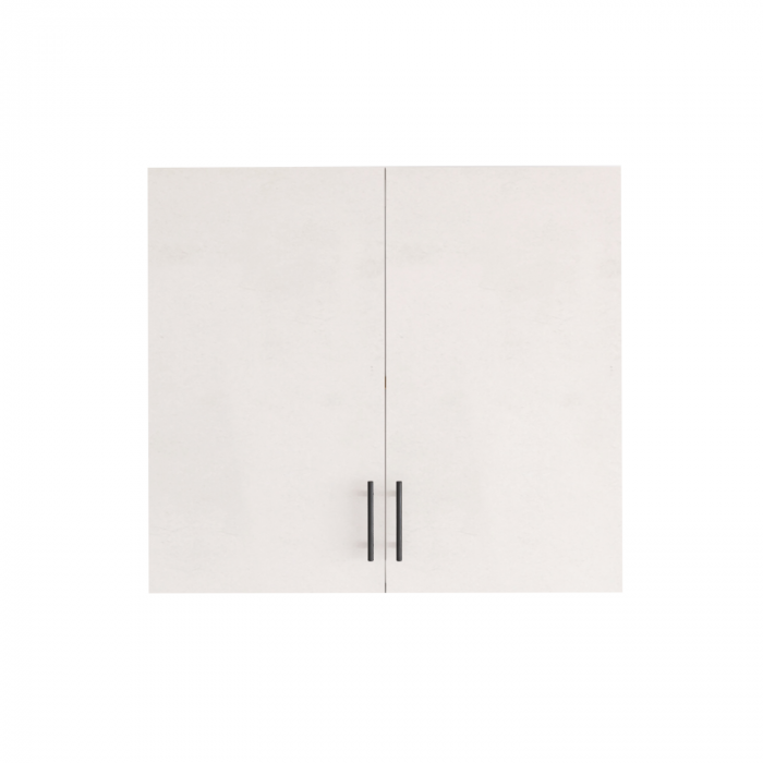 Corp bucatarie suspendat L80 x A30 x H60 cm, 2 usi, PAL 18mm, Culoare Alb [2]