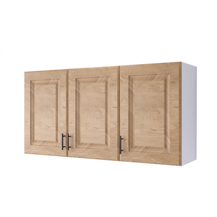 Corp Suspendat Bucatarie H60 x A30 x L120 cm, Front MDF, Culoare Nuc [2]