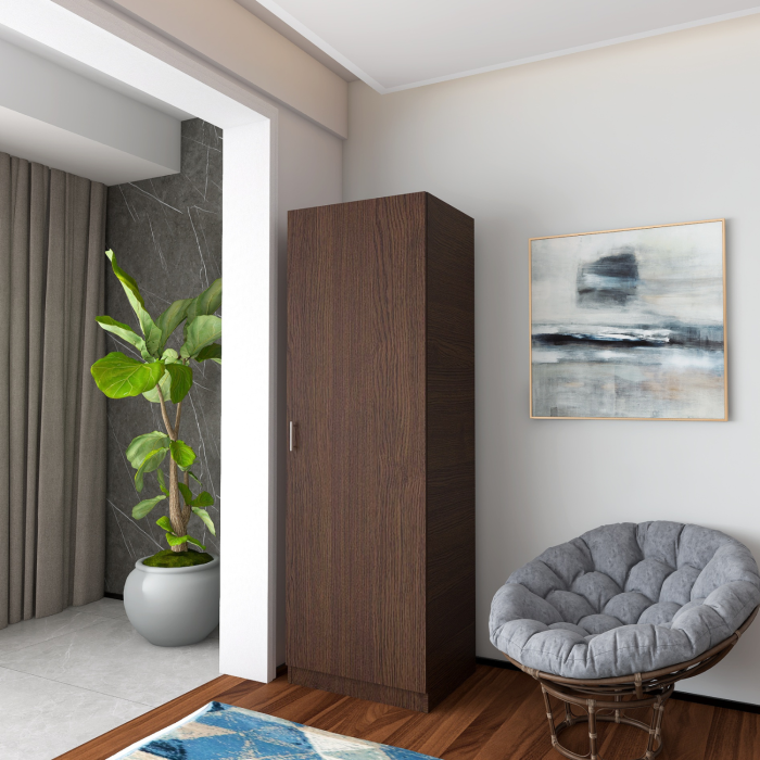 Dulap cu o usa H200 x L50 x A52cm , Culoare Wenge, Pal 18mm [5]